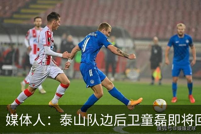 媒体人：泰山队边后卫童磊即将回归浙江队